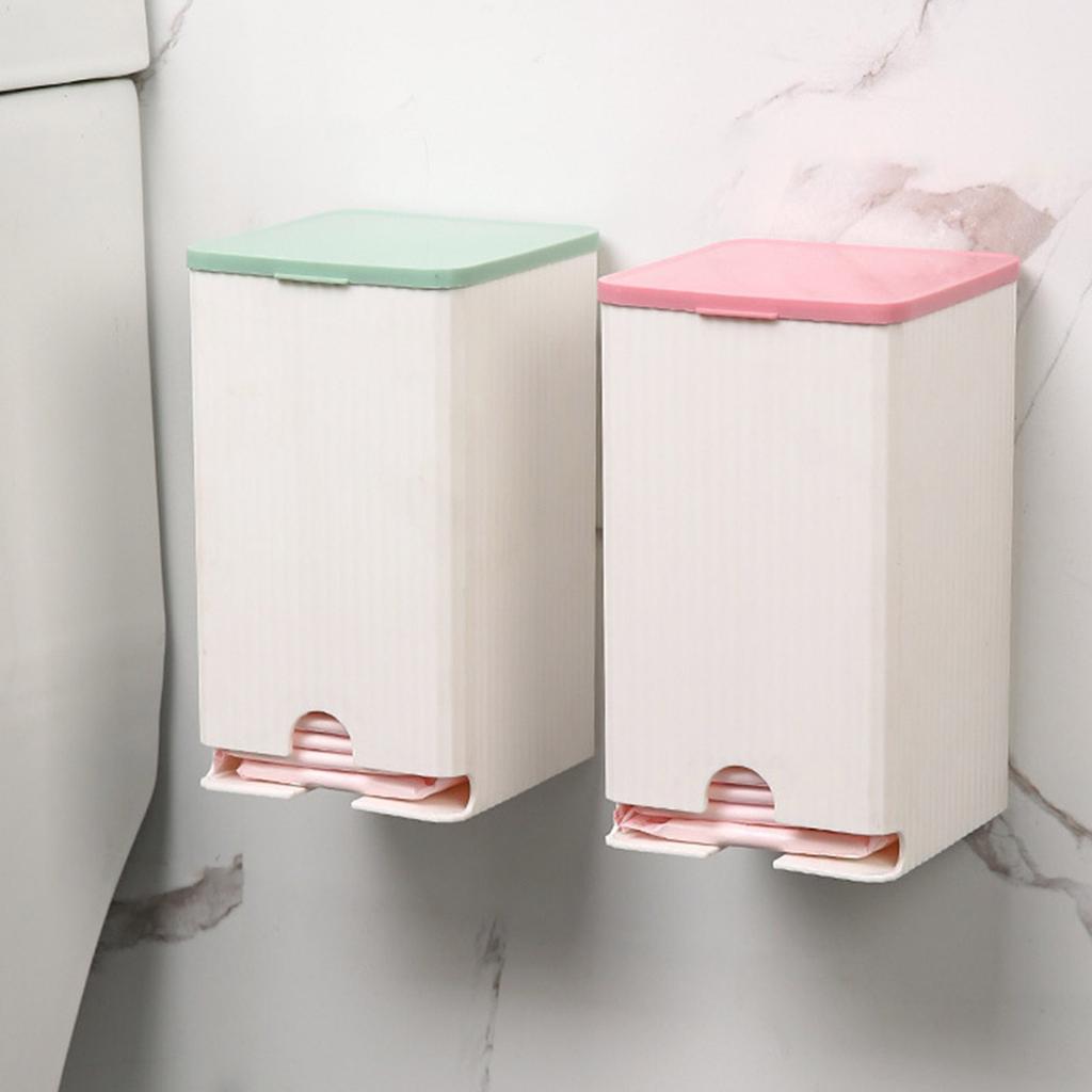 Convenient Bathroom Tampon Accessories Storage Wall Mounted Tissue Dispenser With Sanitary Napkin Organizers