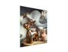 GLASS CUTTING BOARD 45x52 Christmas