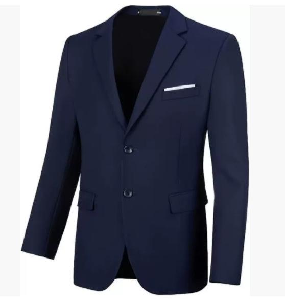 2025 Men's European American Casual Suit Set: Two-Piece Trousers & Jacket for Weddings and Banquets
