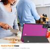 Ultracienkie skórzane etui do Xiaomi 5/6 Pro Redmi Pad SE 2023 11-calowe etui ochronne 10,6 z podstawką Odporne na wstrząsy etui z automatycznym wybudzaniem/usypianiem tabletu