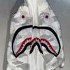 BAPE Shark Camouflage Cotton Embroidered Hoodie Jacket