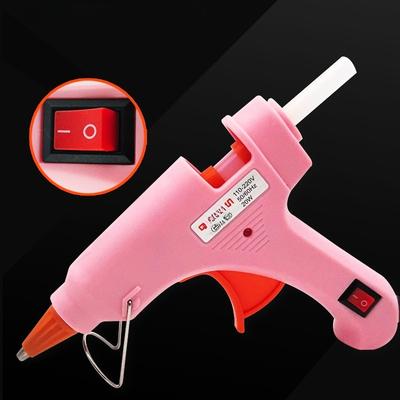 Hot Melt Glue Gun Multi-color Handmade Glue Guns Household Children's Beauty Sewing Gun 20W Handmade DIY Hot Melt Glue Guns Suitable for Accessories