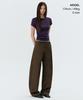 MUSINSA STANDARD WOMAN Women'S Slim Crew Neck T-Shirt [Dark Purple]