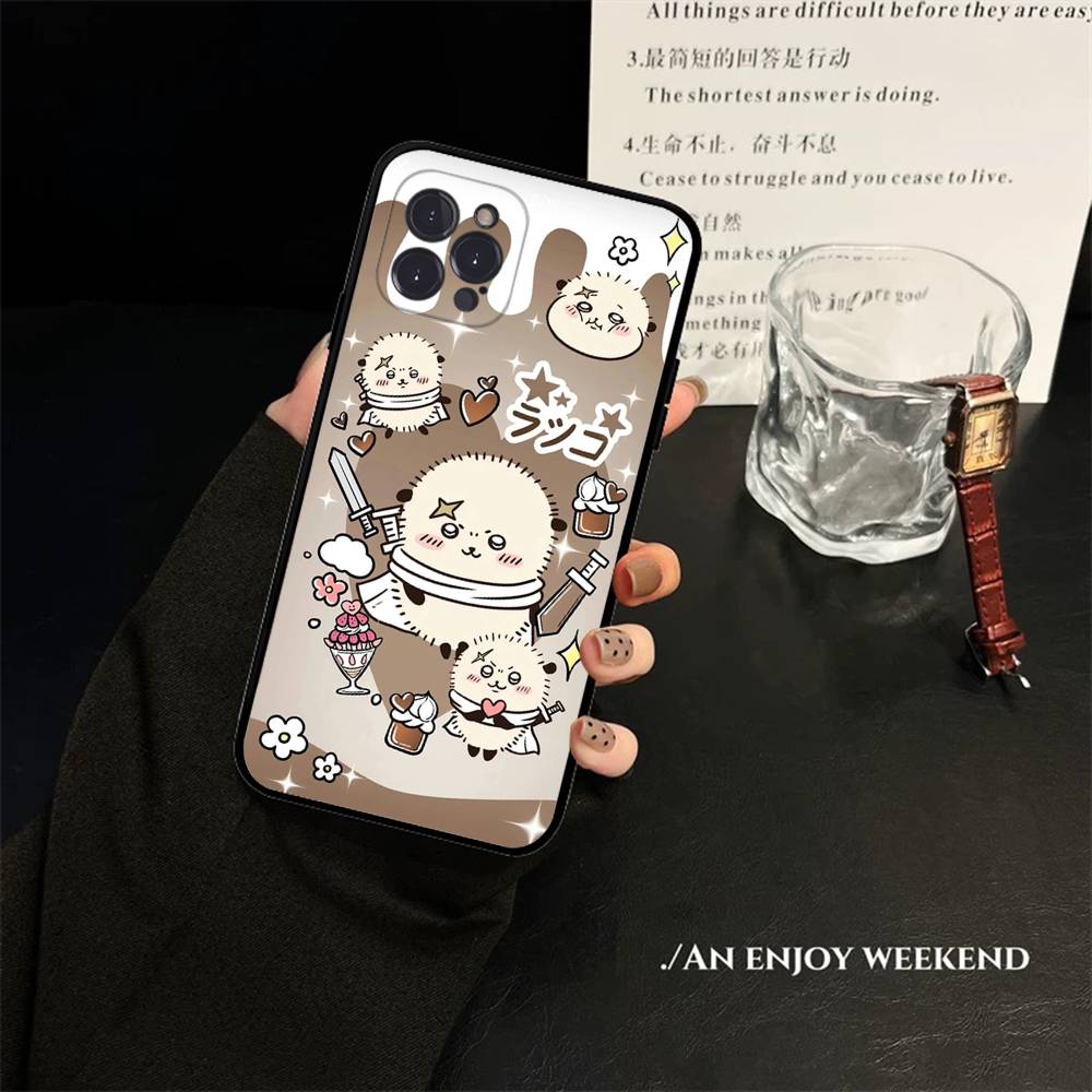 Cute C-Chiikawas Hachiwares Phone Case For IPhone 16 17 Air 15 14 13 12 11 Pro Max 16E Plus Fundas
