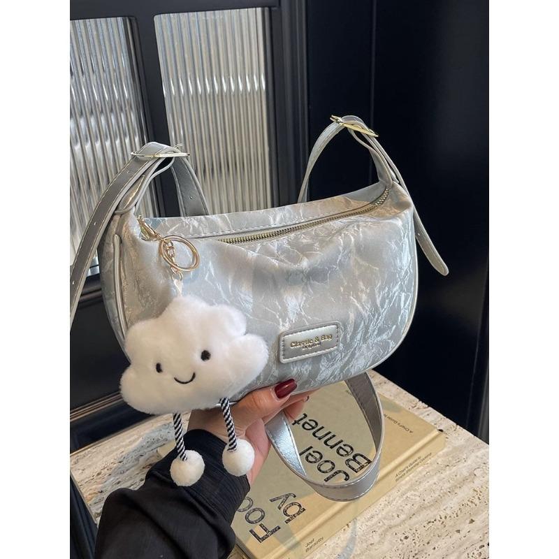 Bag women's new design texture niche summer versatile design sense single shoulder crossbody bag dumpling bag