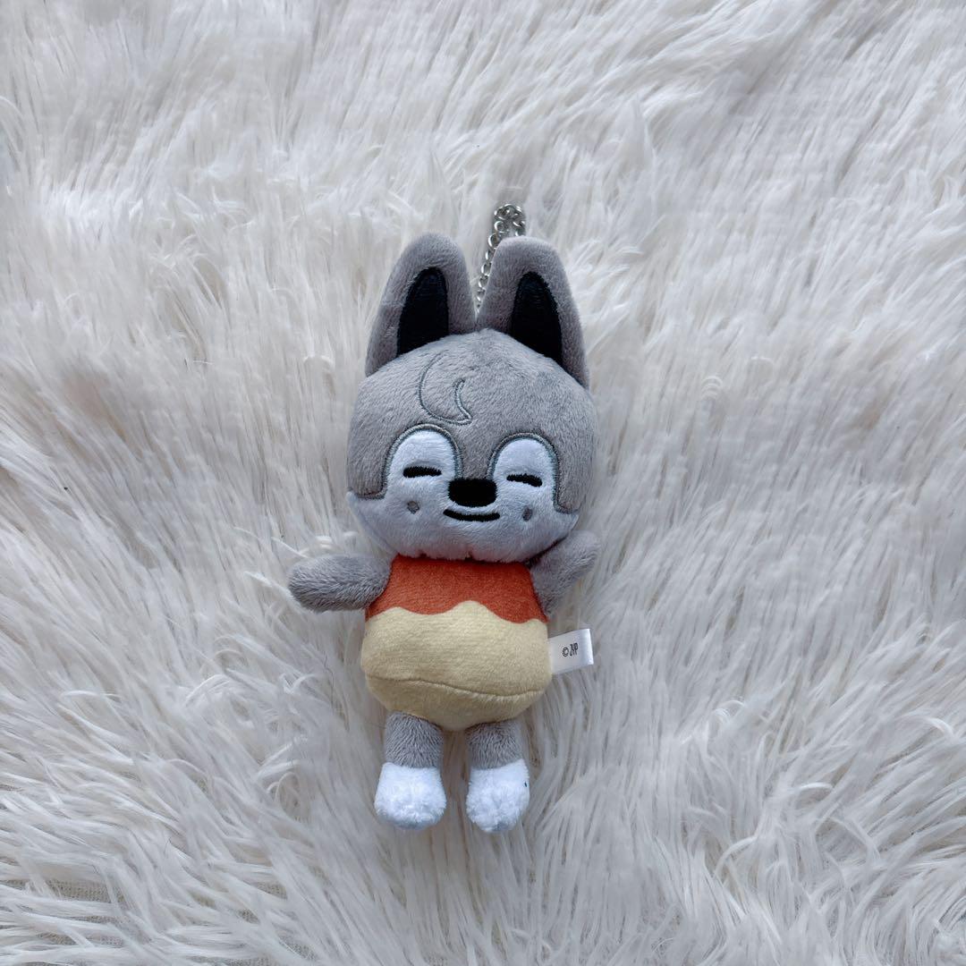 

[USED] skzoo Wolfchan Pudding Bag Charm Stray Kids Bang Chan