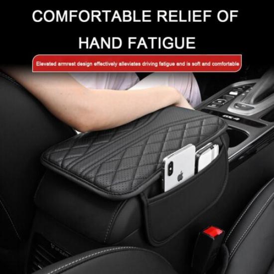 Car Center Console Armrest Box Cushion Cover Pad Protector Mat for Honda