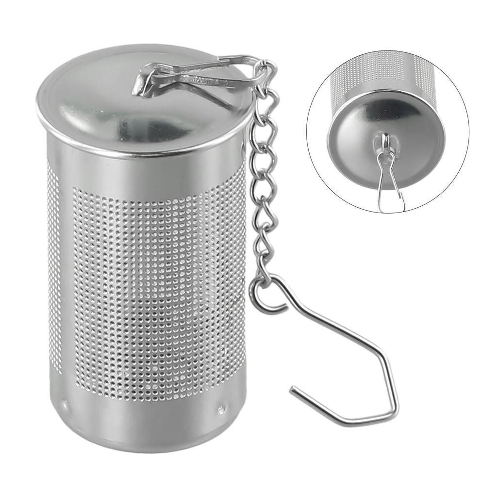 Tea Ball Strainers With Chain Hook 65 Mm Infuser Filter
