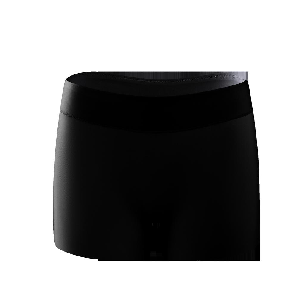 Female Summer Thin Style High Waist Abdominal Ice Silk No Trace Anti Light Flat Angle Briefs