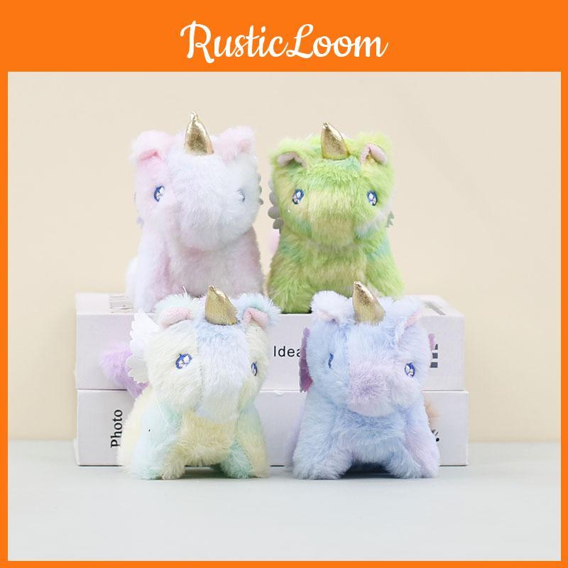 Cute Fantasy Unicorn Plush Toy Keychain For Bags Accessories And