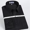 Camicia formale da uomo di alta qualità a maniche lunghe bianca