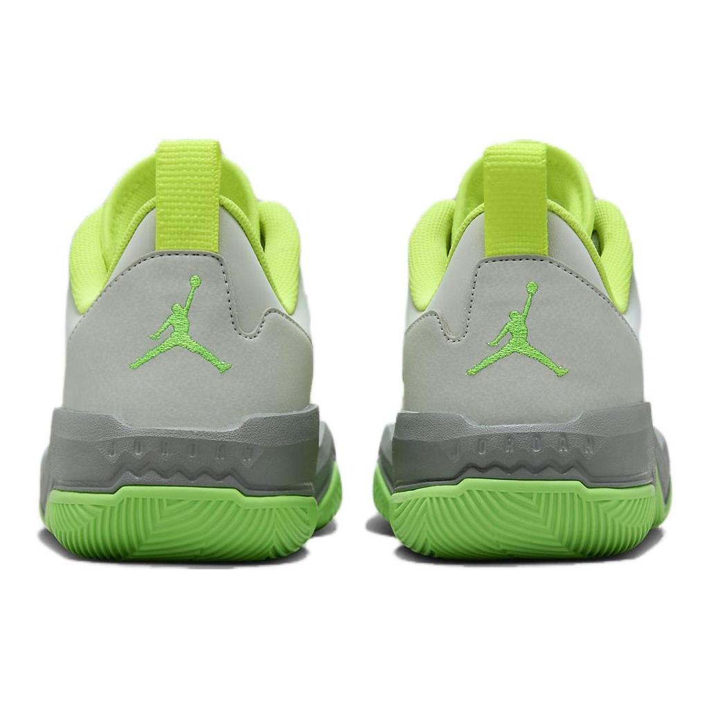 Jordan One Take 4 Pf Round Toe Lace-Up Non-Slip Wear-Resistant Low-Top Basketball Shoes Men sneaker Green Gray DZ3339-003