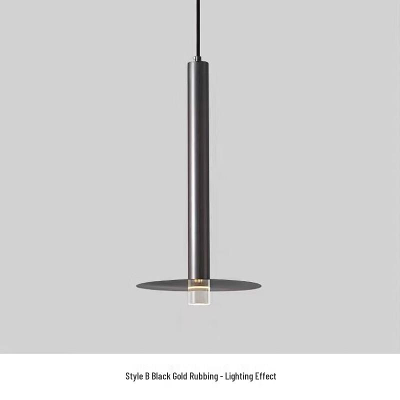 

UOSU Simple Cylindrical Iron Pendant Light