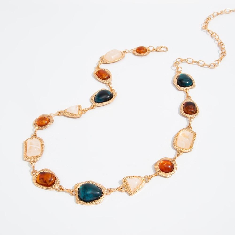 Gold Link Body Chain Color Mix Body Jewelry Fashion Belly Belt Party Event