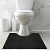 6 Pack Absorbent Toilet Rug U Shape Toilet Floor Mat Durable Toilet Mat  Home