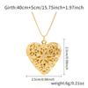 1PC Love Heart DIY Photoframe Openable Necklace Charm Vintage Necklace Pendant Photo Picture Locket Carved Heart
