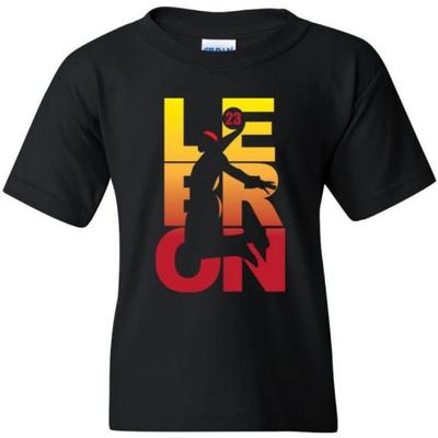 New L23 Fan Wear DT Novelty Youth Kids T-Shirt Tee (Medium, Black)