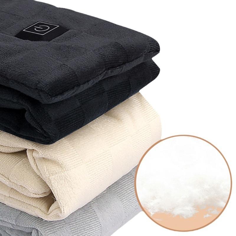 Electric Heated Scarf Windproof Outdoor Sports USB Charging Pad Thermal Scarf