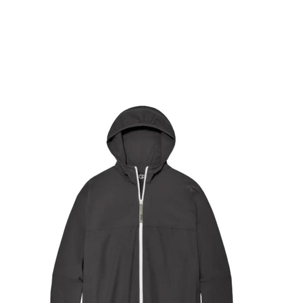 UGG Fitted Zip-Up Hooded Jacket Men jackets Black 1152965