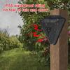 Solar Animal Repellents Repelling Solar Alarm Bird Repeller with 13 Modes of Sound Playback Bird Dog Repellents Outdoor Garden