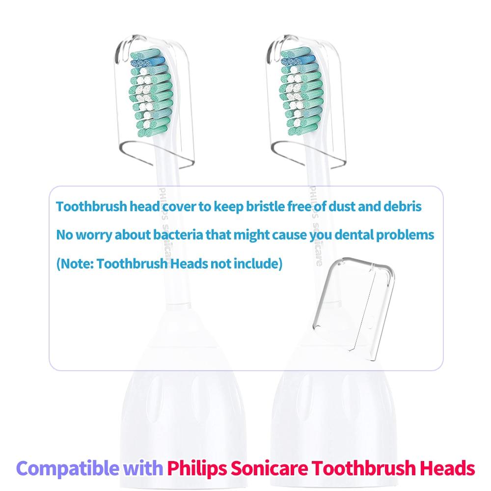 Philips Soncare Diş Fırçası Kafaları ve Çoğu Sonic ve Ultrasonik Diş Fırçası Kafaları için Yeniden Kullanılabilir Diş Fırçası Kafası Kapakları