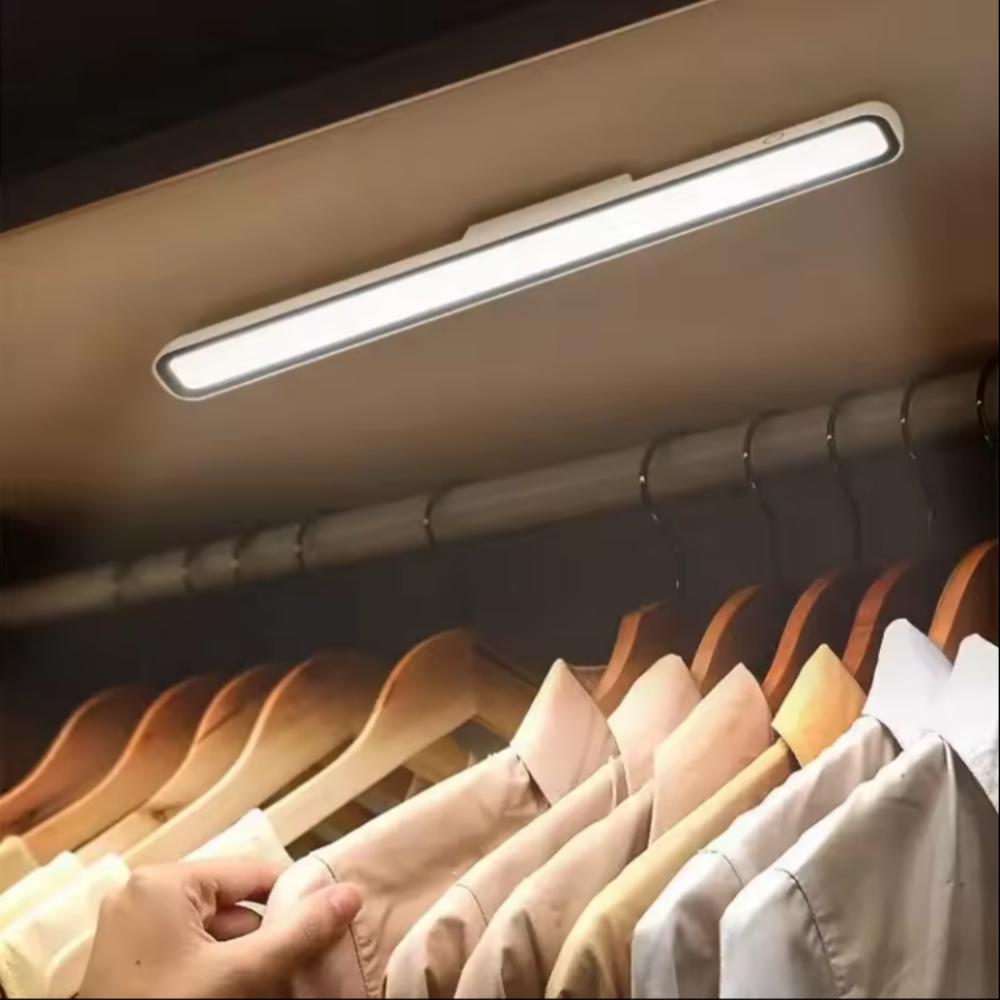 LED USB Rechargeable Creativity Study Reading Touch Desk Lamp Stepless Dimming Hanging Bedroom Magnetic Night Lamp Book Light