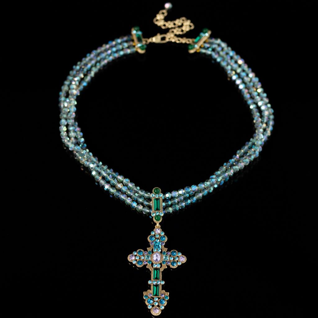 Mittelalterlich Vintage25 Herbst Halskettenkollektion Temperament Hoher Sinn Damen Halskette Gestapeltes Tragen Neu