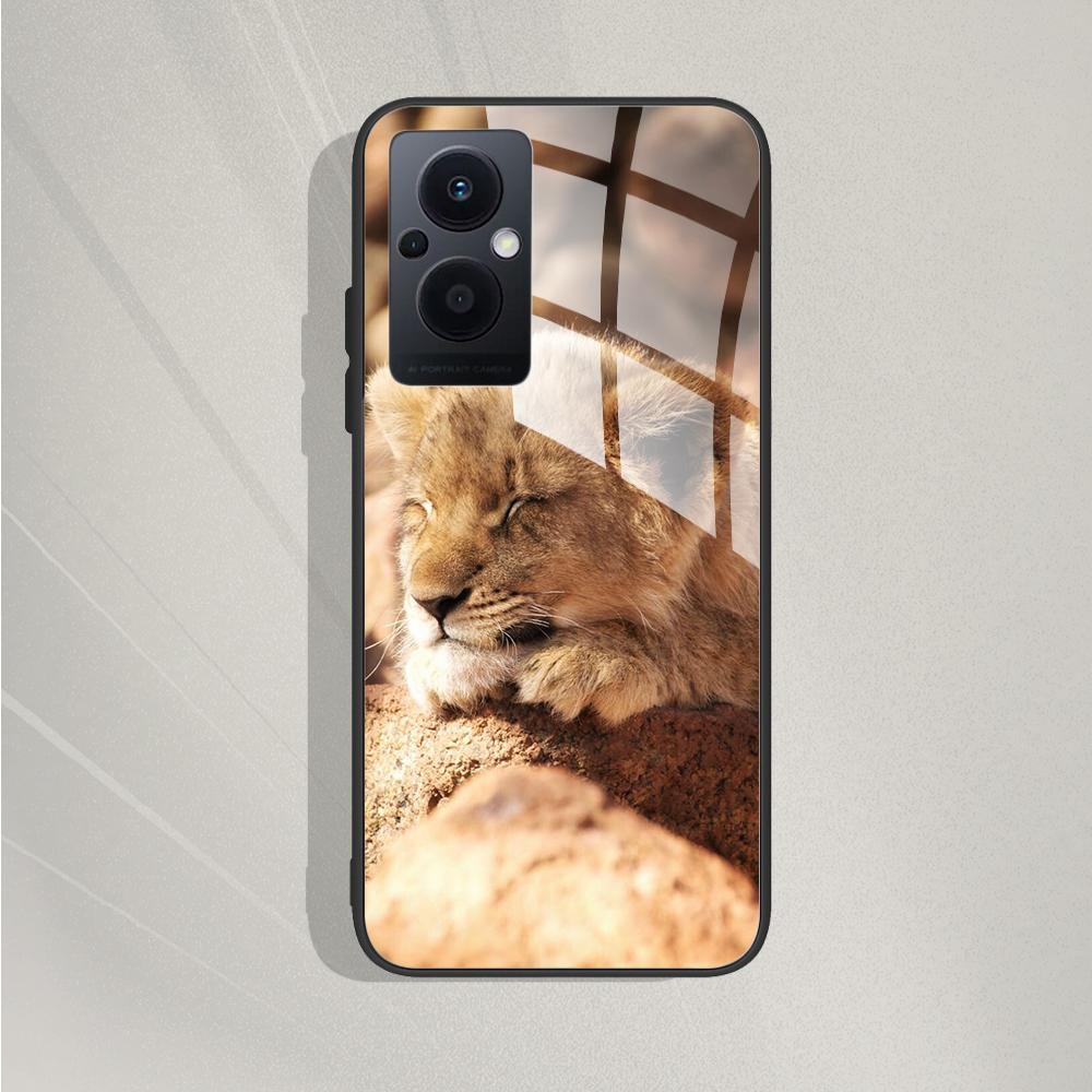 Per OPPO Reno 8 Lite 5G Custodia Cover Reno 7Lite Paraurti per Telefono Custodia in Vetro Temperato Per OPPO Reno7 Lite / Reno8 Lite Fundas Capa
