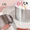 Food Presentation Ring Stainless Steel Circle Cake Mold, 1.97" Deep Round Biscuit Pastry Ring, Nonstick Scone Mold Easy To Demold Baking Tool
