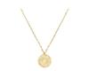 European & American Style Winter Christmas Sweater with White Seashell & Daisy Pendant Necklace for Women - Titanium Steel P802
