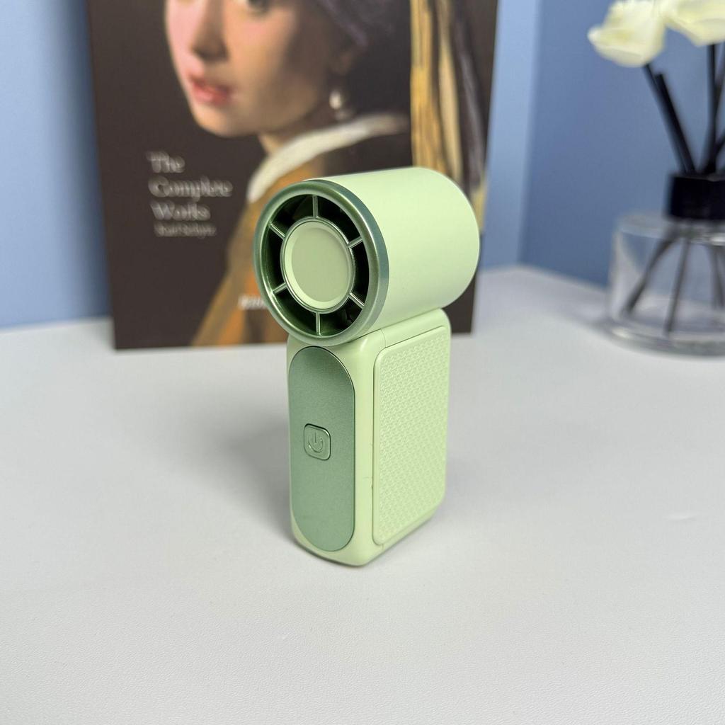 X688 High-Speed Portable Fan: Turbo Wind Power, USB Rechargeable, Long-Lasting Battery for Outdoor Use