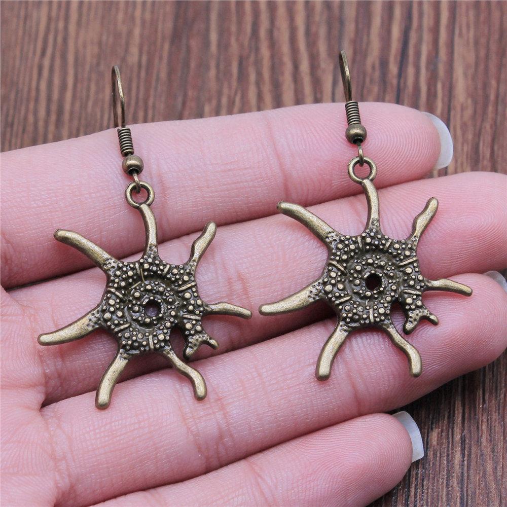 Bold Hot-Selling Marine Life Mermaid Drop Earrings Elegant Valentine's Gift for Formal Occasions