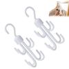Rotatable Hanger Hook for Clothes Hats Bags Storage Rack Home Wardrobe Organizer