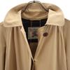 Burberrys 90s Old Stainless Collar Coat 7AP Beige Women Used