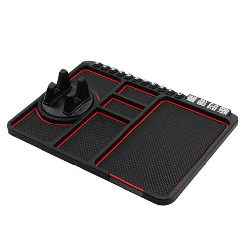 Multi-Functional Car Anti-Slip Mat Auto Phone Holder GPS Navigation Storage Cushion Car Interior Accessories Car Dashboard