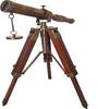 Brass Telescope with Wooden Tripod Nautical Home Decor irthday Gift