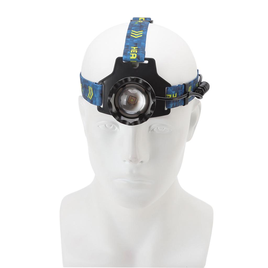 USB Headlamp 3000lm Waterproof 90 Degree Adjustable Hands Free Rechargeable Outdoor Emergency