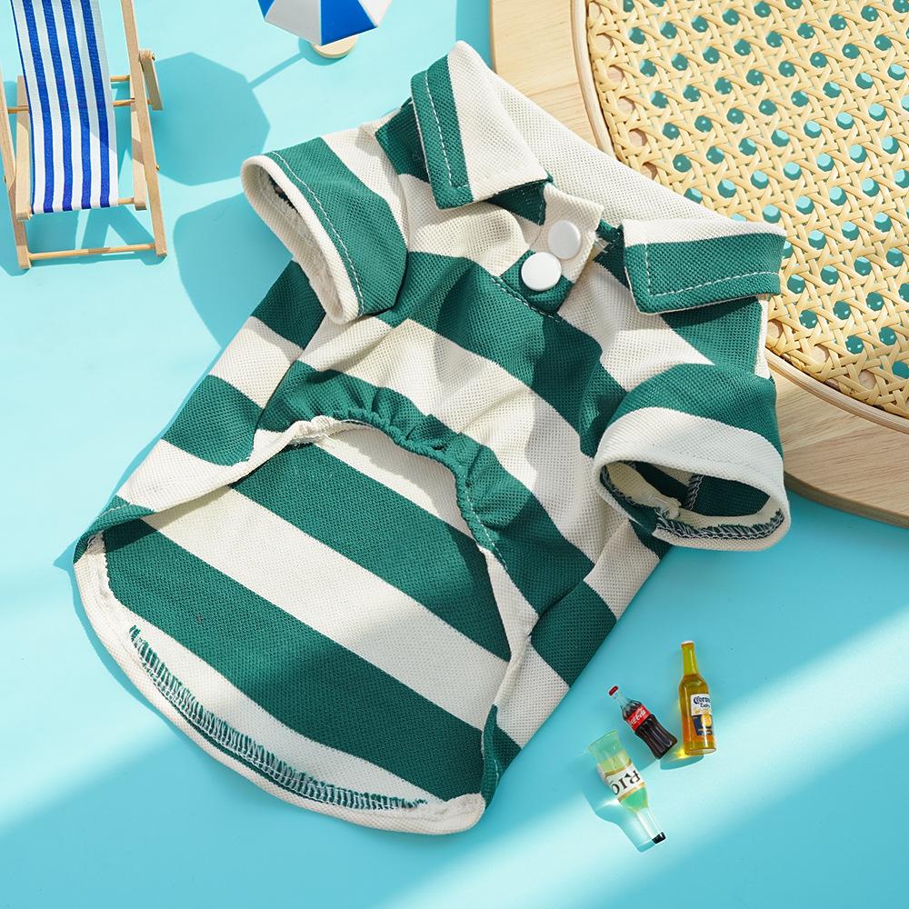 New pet summer teddy than bear dog clothes thin French fighting cat products cat clothing dog clothes