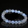 Hongchu Crystal 8A Blue Moonstone Loose Beads Creamy Ice Blue Moonlight Round Beads DIY Accessory Loose Beads