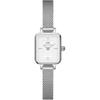 Daniel Wellington DW Quadro Mini Sterling S Women's Watch Elegant Silver 28mm