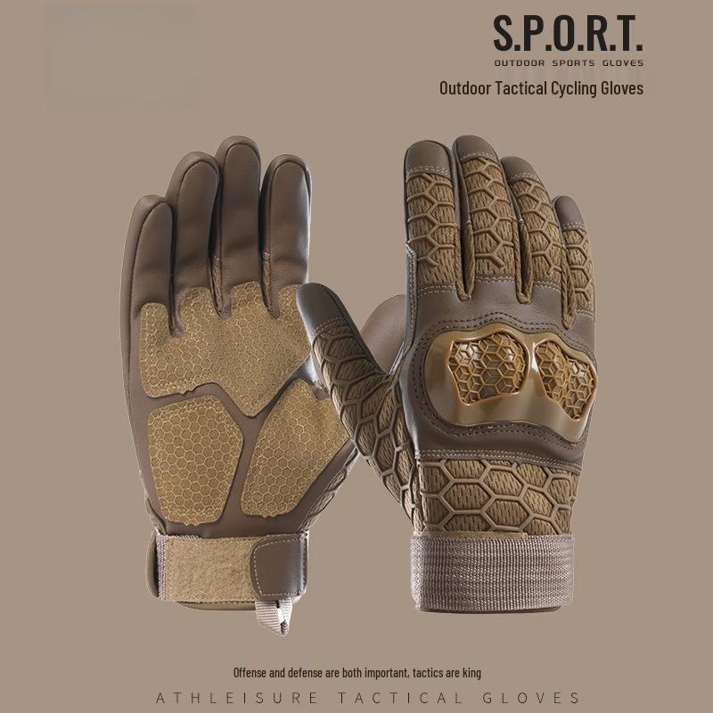 Protective Mesh Full Finger Gloves