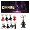 Haoan Doors Roblox Figure Keychain Pendant For Your Bag Or Keys Spooky And Cute Pvc Soft Rubber Material!