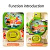 Dinosaur Mini Catching Game Console With Music Track Car Arcade Hand Eye Coordination Early Education Toy For Toddlers