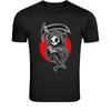 Cute Grim Reaper Cartoon T-Shirt - Funny Death Character Graphic