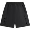 Li Ning Sports Lifestyle Serie Einfarbig Bequem Atmungsaktiv Schnelltrocknend Lässige Shorts Herrenshorts Schwarz AKSU517-2
