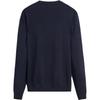 Zara Solid Color Simple Round Neck Long Sleeve Knit Sweater Men sweater Blue 6216300-401
