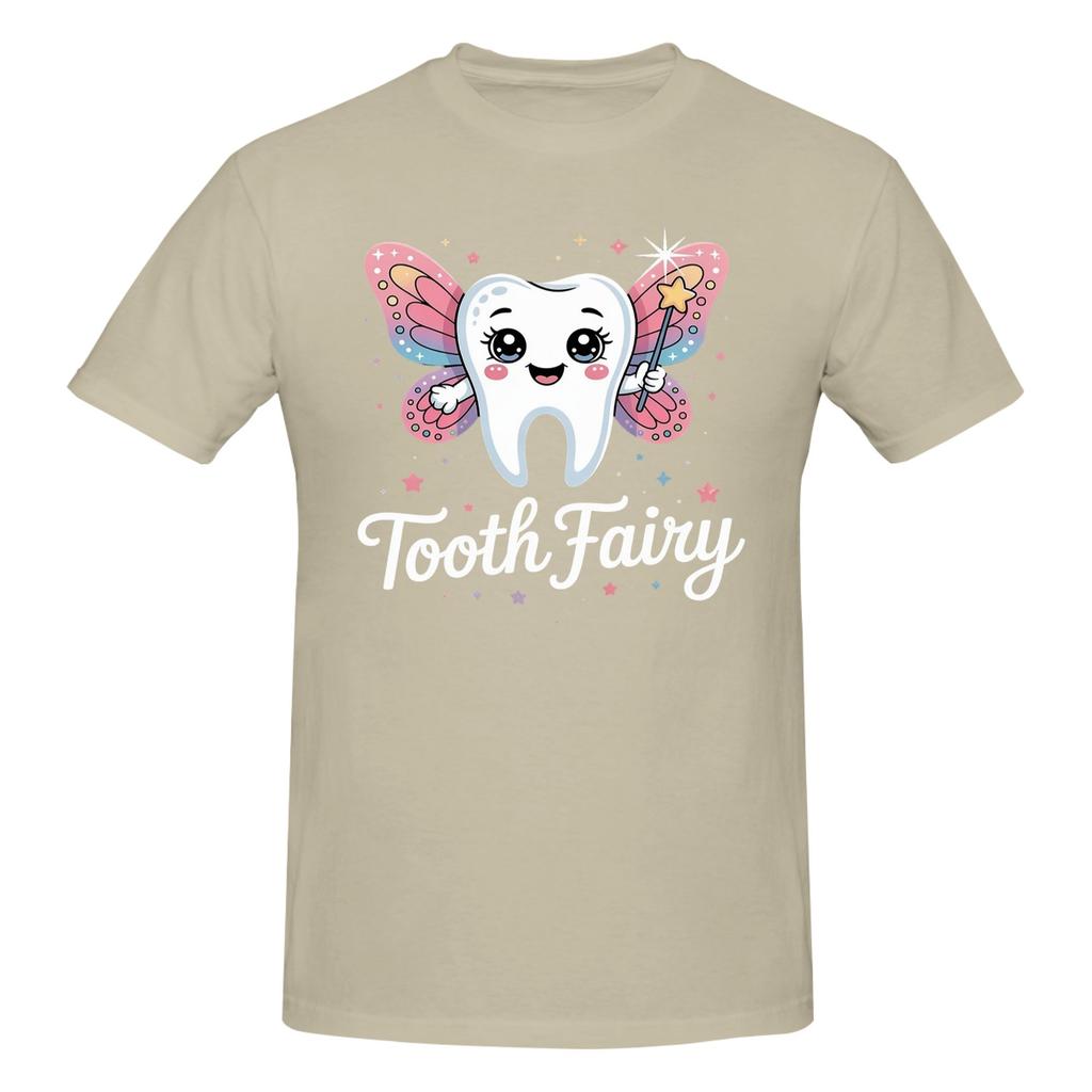 Piece Funny Tooth Funny Graphic Cotton TShirt Tooth Fairy Tees Tops For Unisex