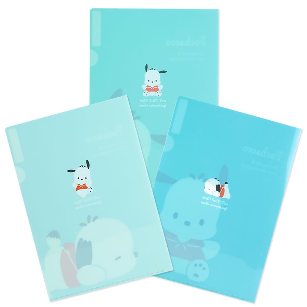 Sanrio Sanrio New Life File Pochacco Pochacco Pochacco Character 001562 SANRIO (SANRIO) Rozměry 31×22×0,1 cm