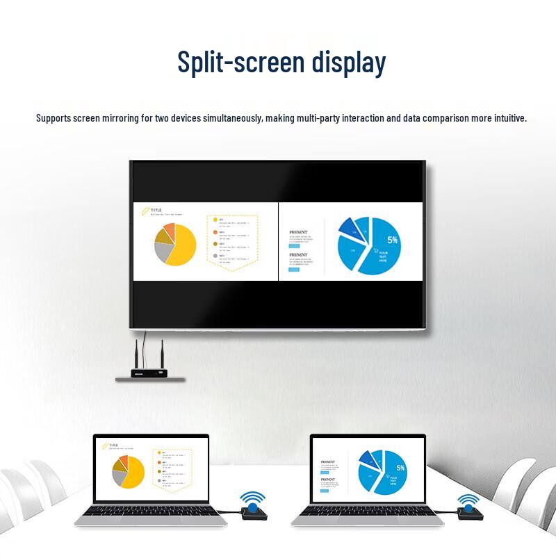 BOEGAM VS200 4K Wireless HDMI Screen Mirroring System (CN Version)