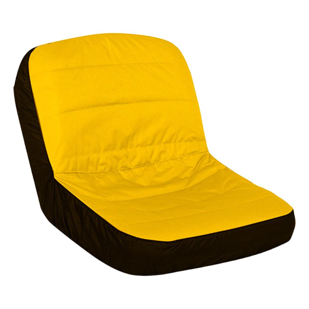 Mower Seat Cover Waterproof Lawn Tractor Seat Cover UV Resistant Riding Mower Seat Protector Cushion for 10-14 Inches High Seats